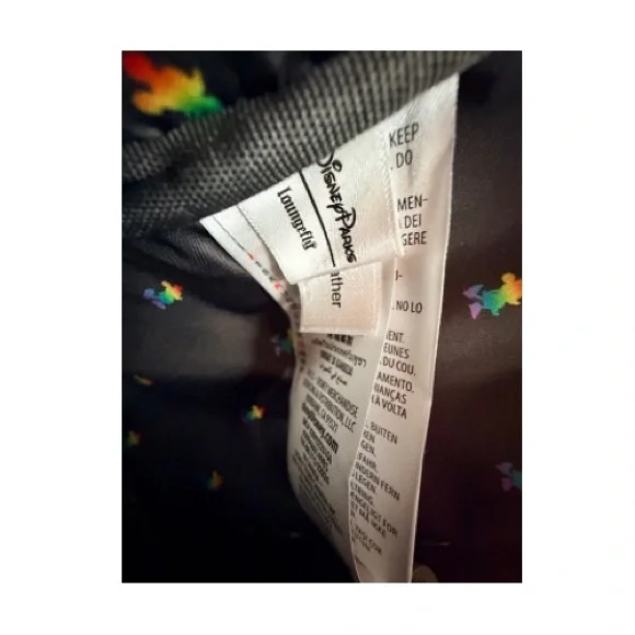 Loungefly Disney Park Black Backpack from the Pride Collection. - Picture 5 of 8